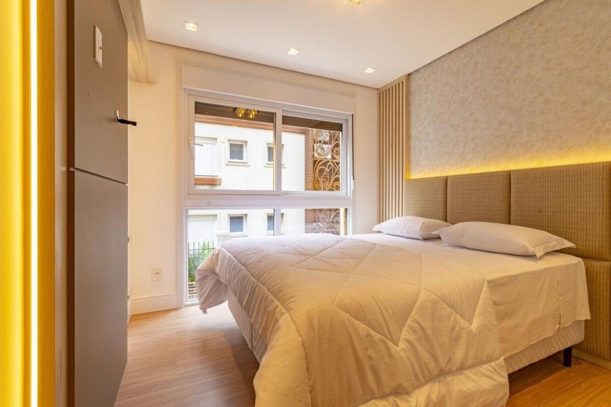 Rosa Edificio Bellagio Canela Com Infraestrutura Completa Apartment Bagian luar foto