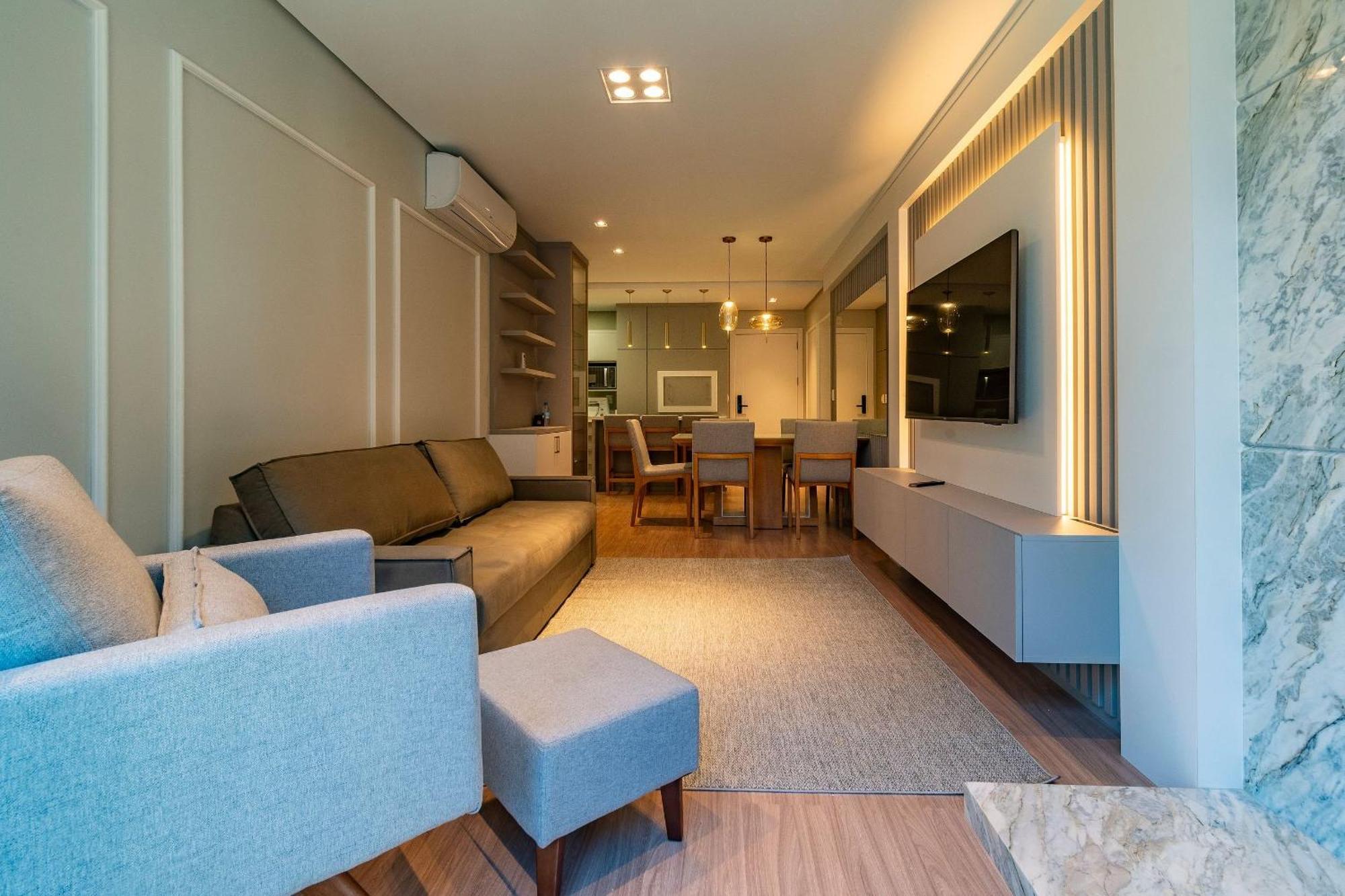 Rosa Edificio Bellagio Canela Com Infraestrutura Completa Apartment Bagian luar foto