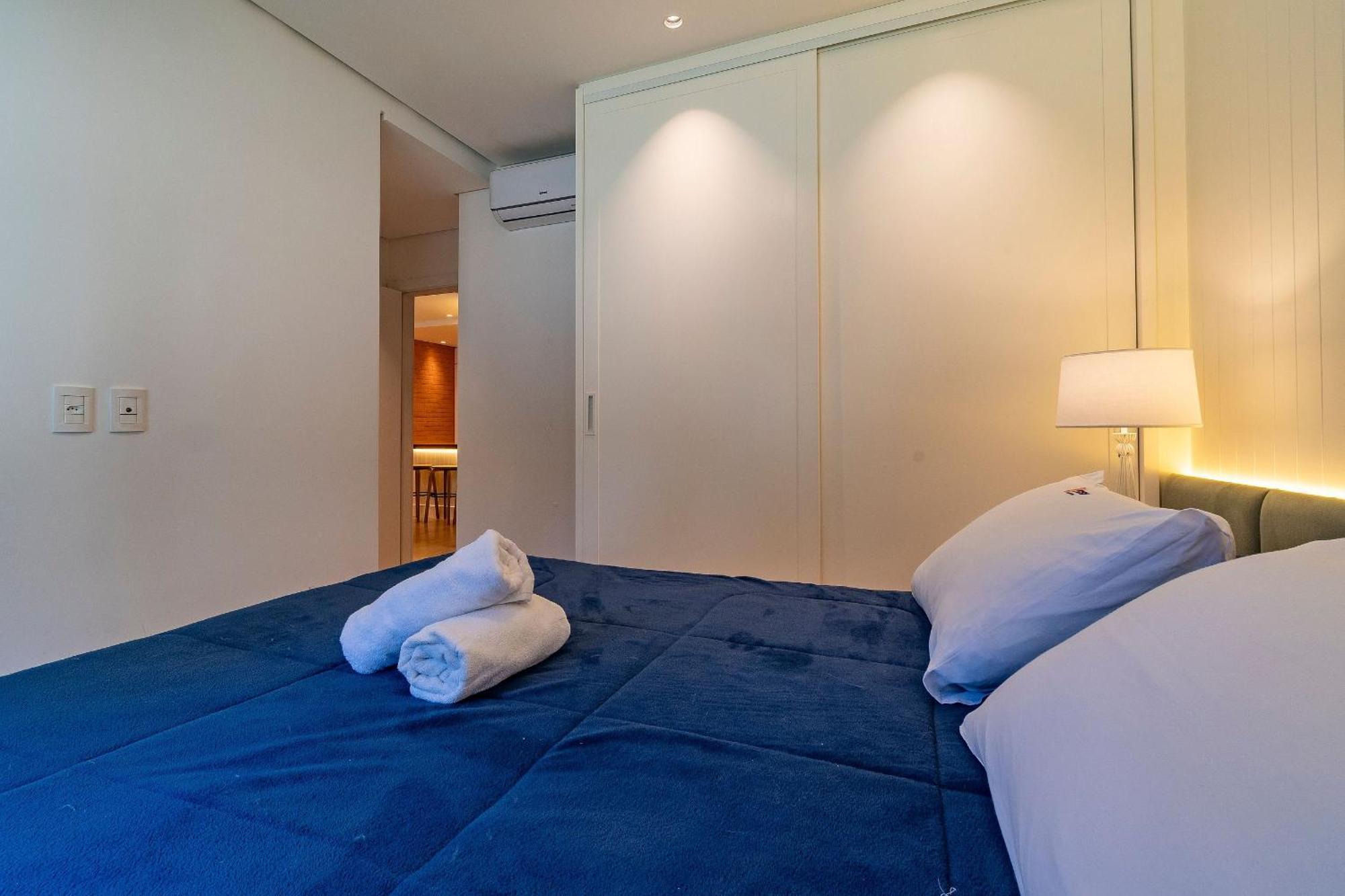 Rosa Edificio Bellagio Canela Com Infraestrutura Completa Apartment Bagian luar foto